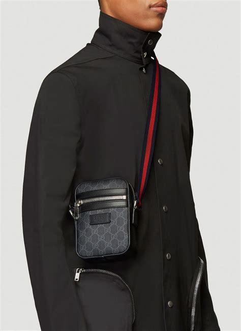 gucci travel bag mens|men's Gucci crossbody bag.